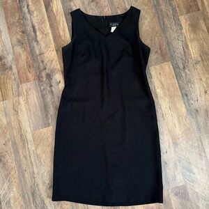 Virgo Little Black Dress 6 PETITE